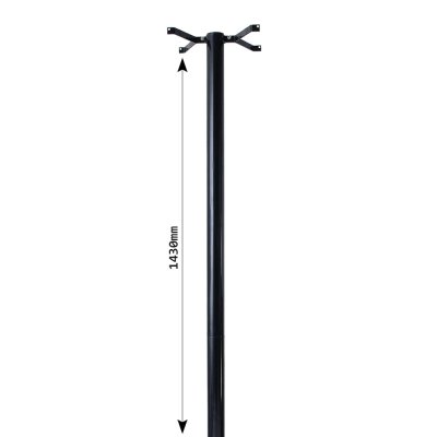 RR - NOHA K US ALU MAILBOX - T00213, Čierna