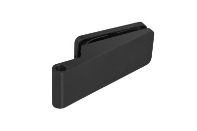 MP - UNIQUE R8 - Pánt na sklo horizontálny - pár, CIM - čierna matná (PBK-MS)