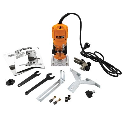 CMT10 New Orezávacia frézka 550W, klieštiny 8mm a 6mm